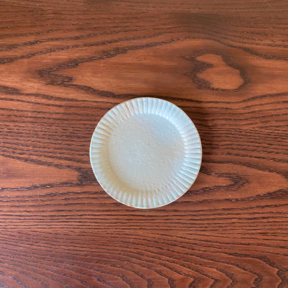 【事前予約】東西おはぎ食べ比べ + 【古谷製陶所 ラッフルプレート S】セット