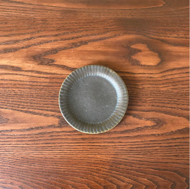 【事前予約】東西おはぎ食べ比べ + 【古谷製陶所 ラッフルプレート S】セット