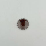 アメ釉　花はしおき　 小【古谷No.30】