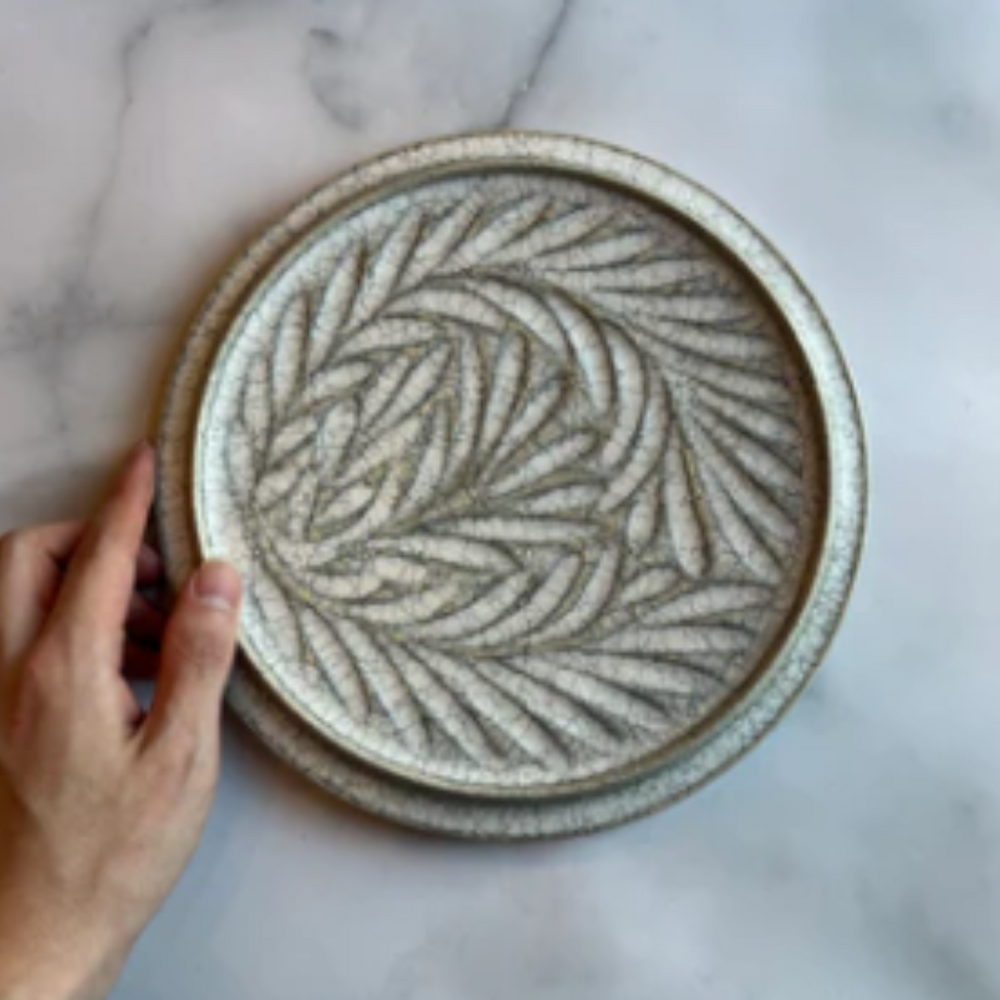 ★大幅お値下げ★【新品未使用】【入手困難】藤原純　板皿　角皿　白 作家 菅原 博之 8寸リム皿 白漆 – nokaze｜陶器、和食器、うつわの通販