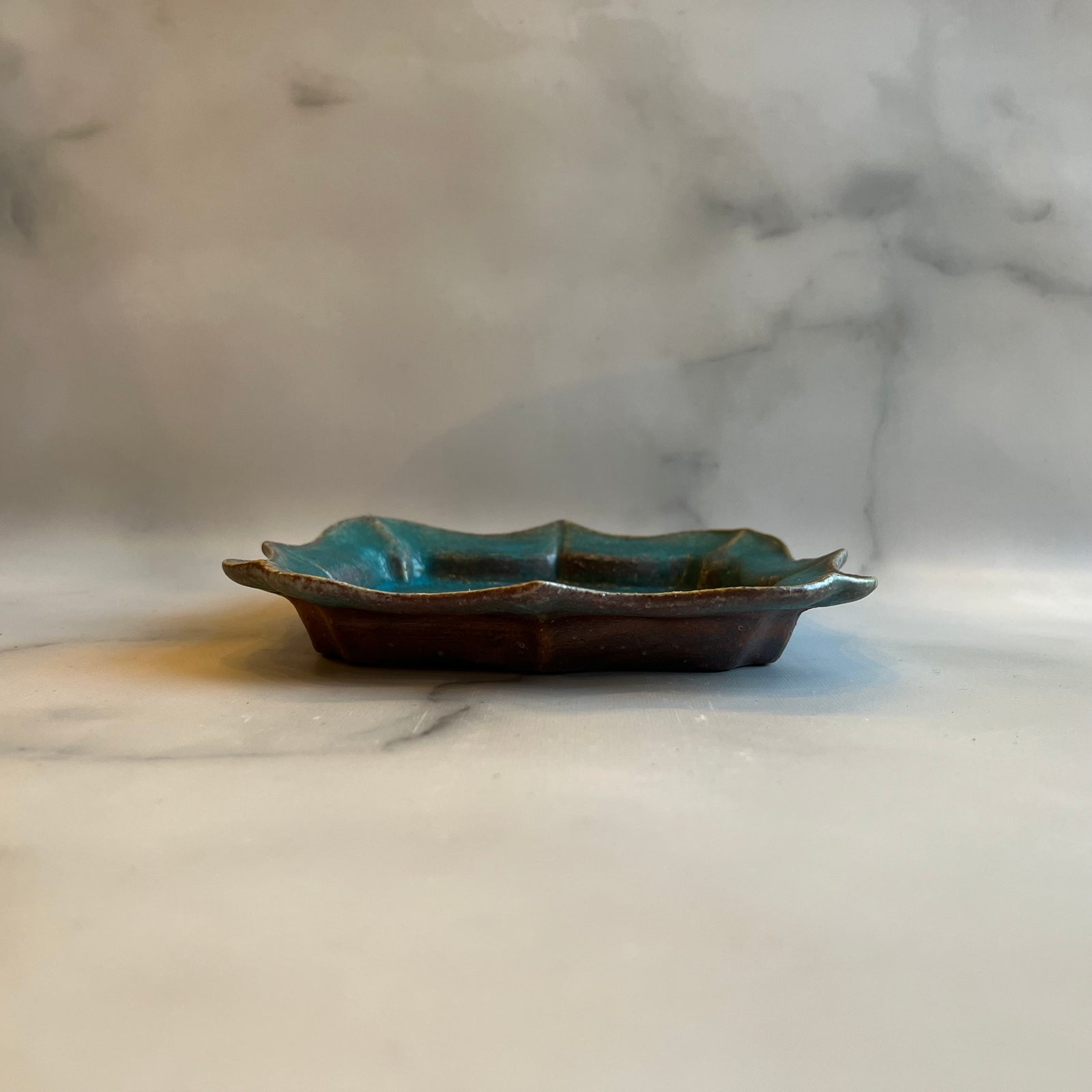 4トンガリ M 青｜藤原純（信楽焼 陶器） – nokaze｜陶器、和