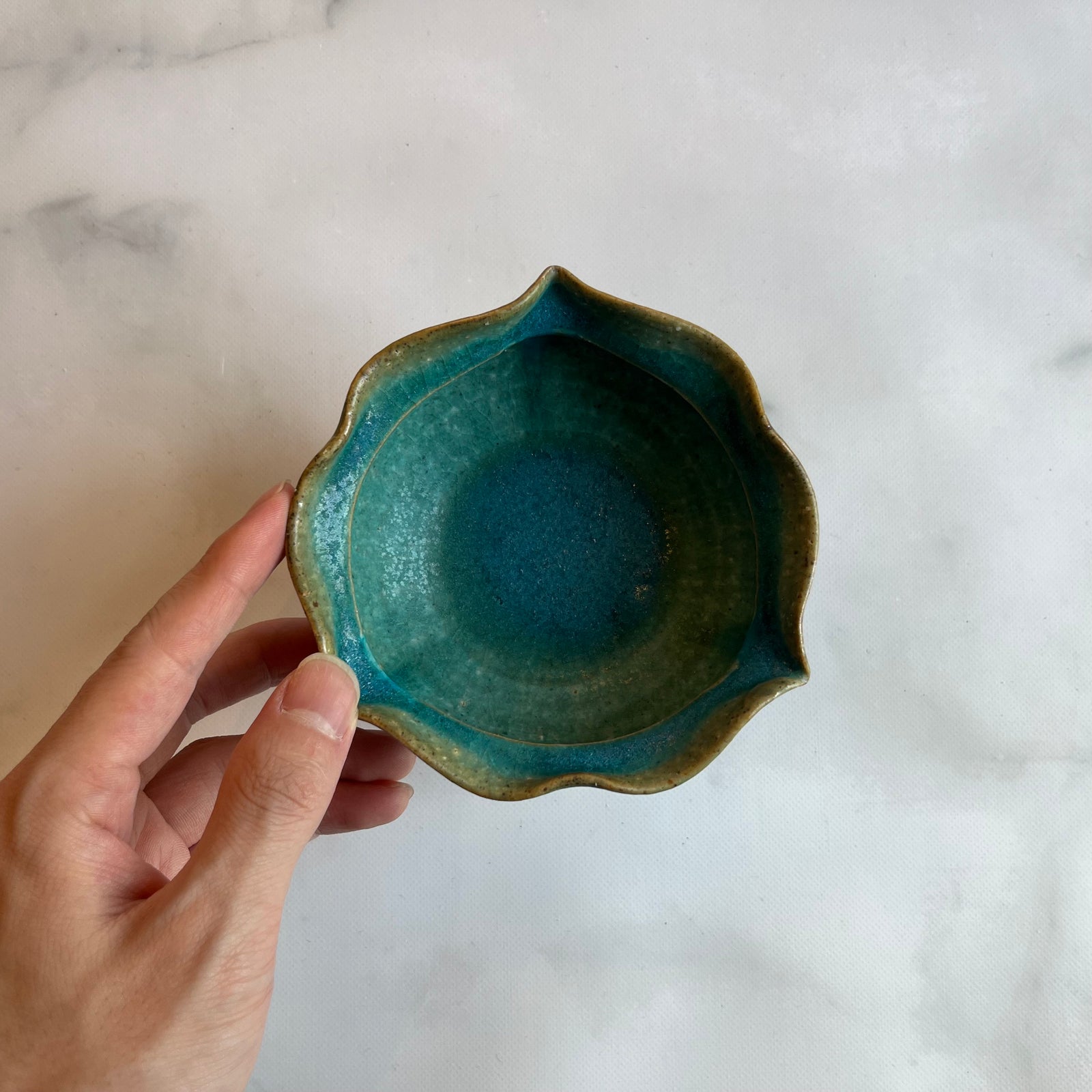 コンポート 青｜藤原純（信楽焼 陶器） – nokaze｜陶器、和食器