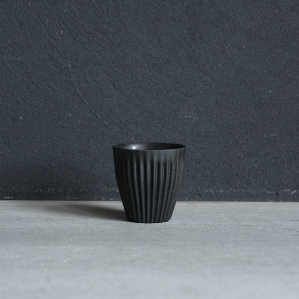 fin cup / middle / indigo
