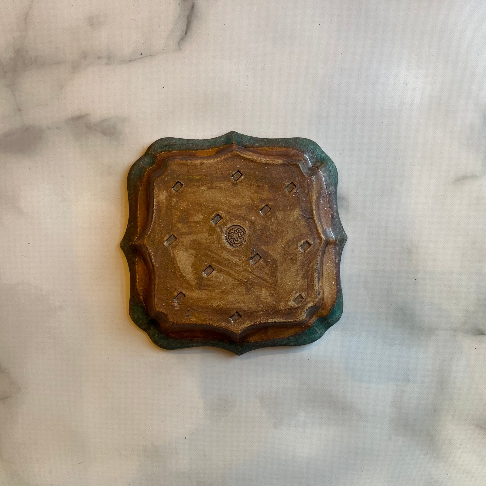 4トンガリ M 青｜藤原純（信楽焼 陶器） – nokaze｜陶器、和食器