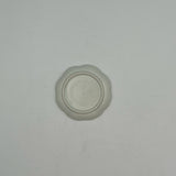 花型切込皿 豆 白　【フ5a】