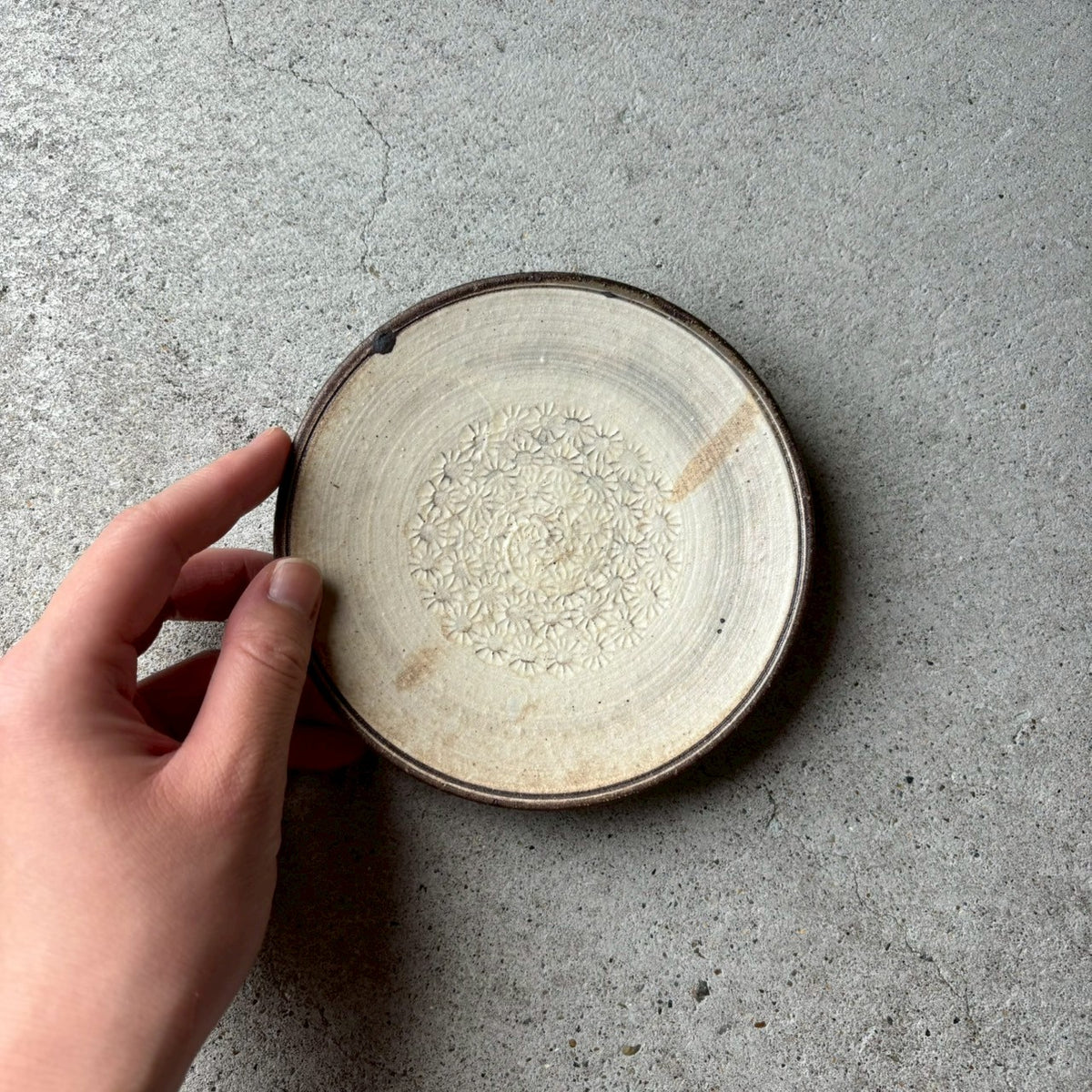 三島】4寸皿｜作家 池田大介 – nokaze｜陶器、和食器、うつわの通販