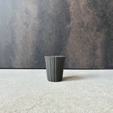 Artist Tobimatsu lantern shaved cup SS / Taiwanese tea cup / white