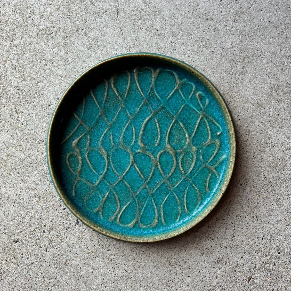 【未使用】藤原純　8寸　24センチ　輪花皿 藤原純 – nokaze｜陶器、和食器、うつわの通販