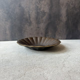 Scalloped Deep Plate, Large, Sabi Glaze [Old 5]