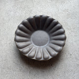 Scalloped Deep Plate, Large, Sabi Glaze [Old 5]