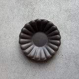 Scalloped Deep Plate, Large, Sabi Glaze [Old 5]
