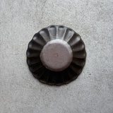 Scalloped Deep Plate, Large, Sabi Glaze [Old 5]