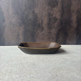 Octagonal Bowl, Small, Rust Glaze [Antique 40]