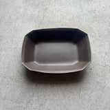 Octagonal Bowl, Small, Rust Glaze [Antique 40]