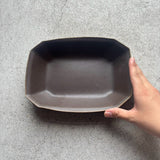 Octagonal Bowl, Small, Rust Glaze [Antique 40]