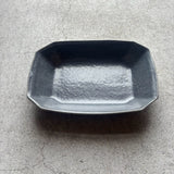 Octagonal Bowl, Small, Gray Glaze [Old 3]