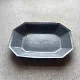 Octagonal Bowl, Large, Gray Glaze [Old 13]