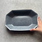 Octagonal Bowl, Large, Gray Glaze [Old 13]
