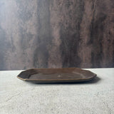 Octagonal Plate, Large, Rusty Glaze [Old 7]