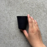 艺术家 Tobimatsu Touki 剃须杯 S / choko / 炭黑色 [1]