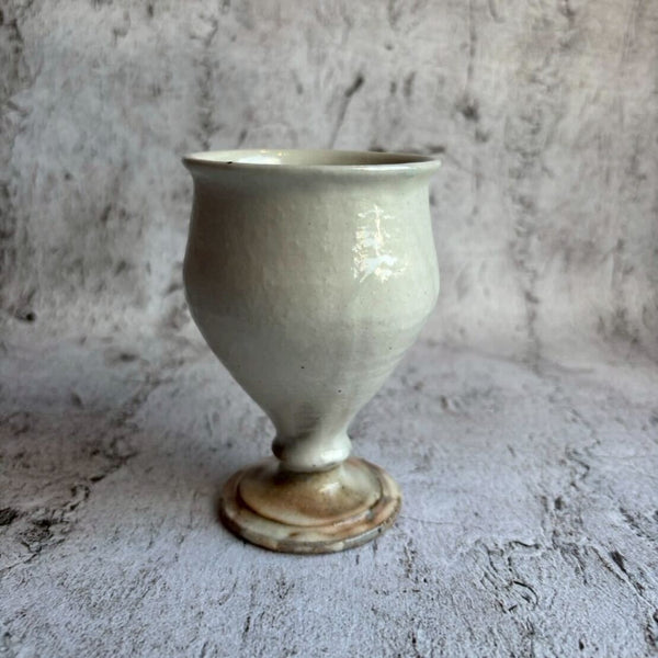 Iron Scattering Goblet, Round, Large | Furuya Pottery (Shigaraki ware, pottery)