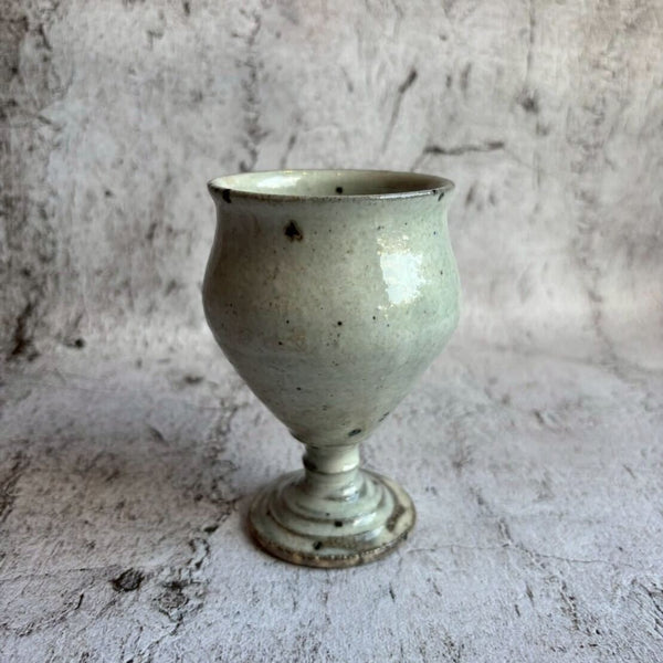 Blue-gray goblet, large round | Furuya Pottery (Shigaraki ware, pottery)