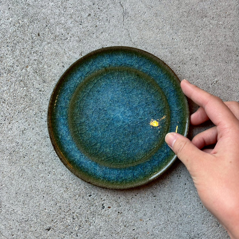 みかん灰秞　小皿【145】