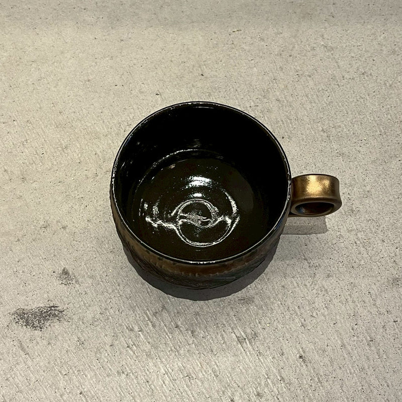 RB/mug cup(黒)｜作家　川澄 智一【29.b】