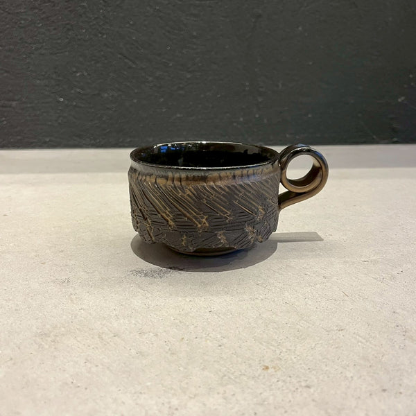 RB/mug cup(黒)｜作家　川澄 智一【29.e】