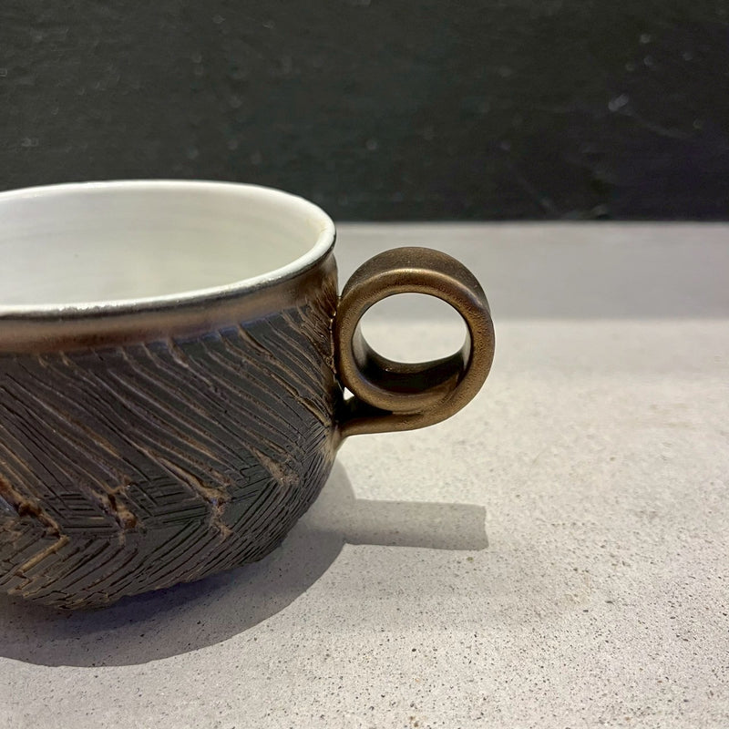 RB/mug cup(白)｜作家　川澄 智一【KT12】