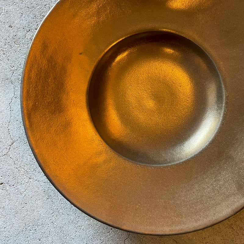 antique/scoop plate｜作家　川澄 智一【KT13】