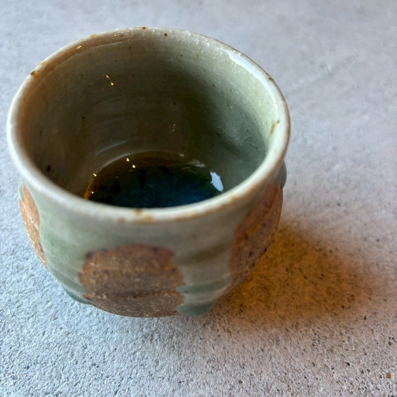 みかん灰秞　ぐい呑【42】