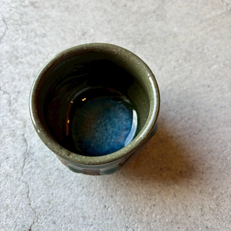 みかん灰秞　ぐい呑【45】