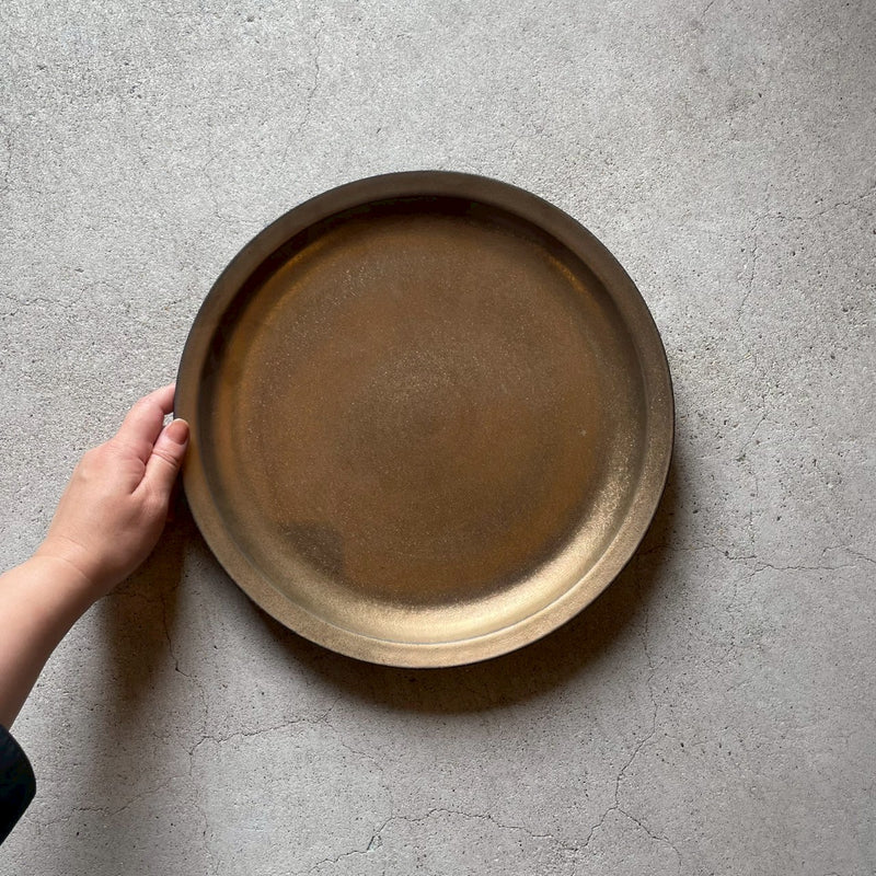 antique/rim plate(大)｜作家　川澄 智一【51】