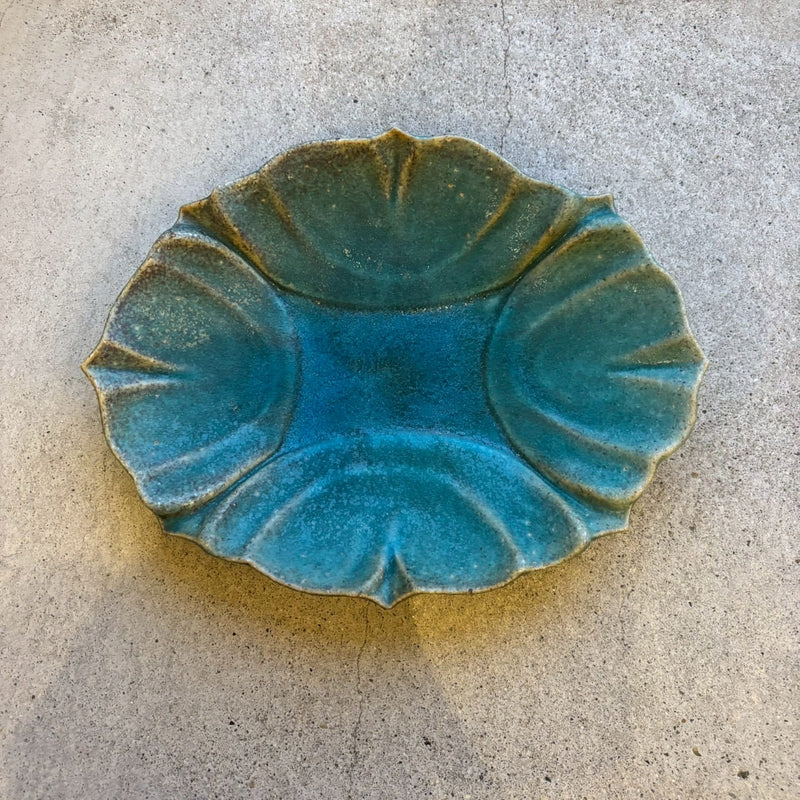 シェルオーバル　L（青、青黒）【FJ18】