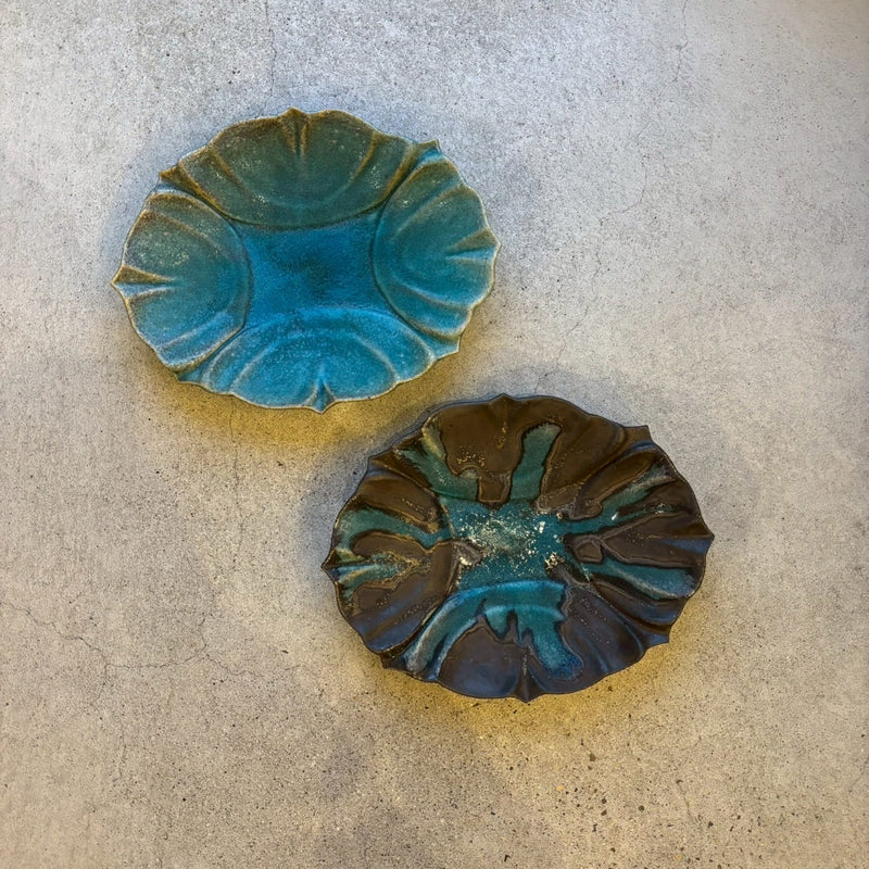 シェルオーバル　L（青、青黒）【FJ18】