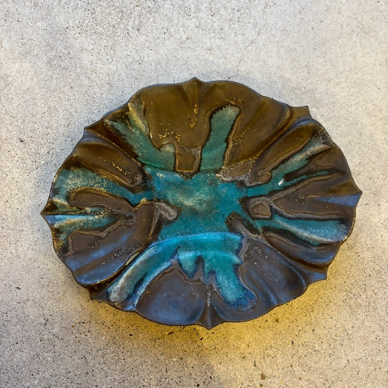 シェルオーバル　L（青、青黒）【FJ18】