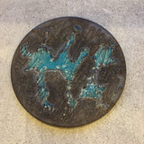 フラットプレート　７寸　青黒【FJ21】