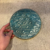 フラットプレート　６寸　青【FJ22】