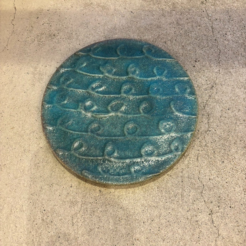 フラットプレート　６寸　青【FJ22】