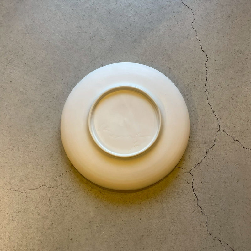 BOWL　茶船(ボウル)φ22　白｜作家　藤村佳澄【FK32】