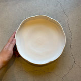 BOWL　茶船(ボウル)φ22　白｜作家　藤村佳澄【FK32】