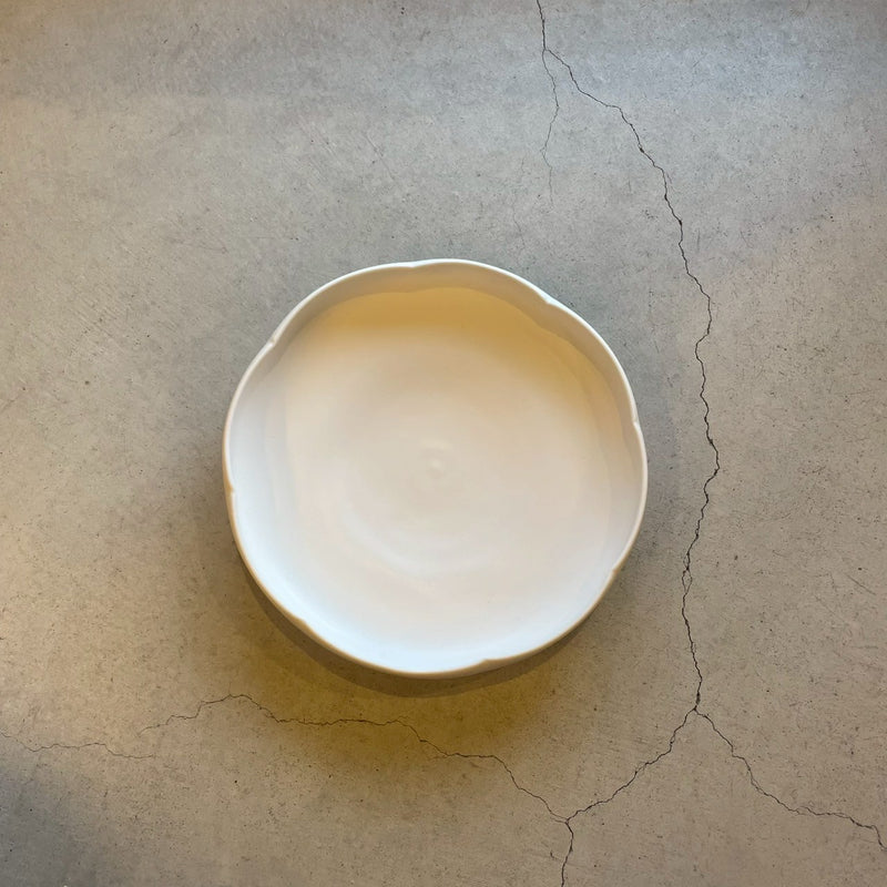 BOWL　茶船(ボウル)φ22　白｜作家　藤村佳澄【FK32】