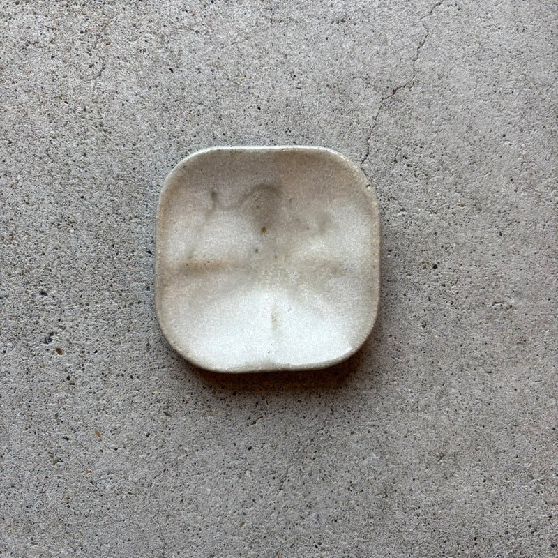 まるスクエアプレート　S 白【FS10c】