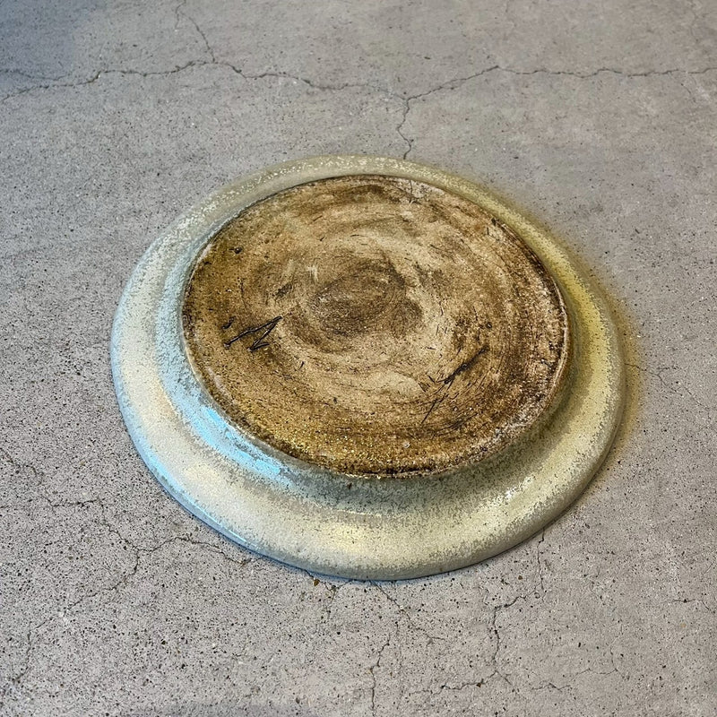 リムプレート　8寸 びいどろ【FS1c】