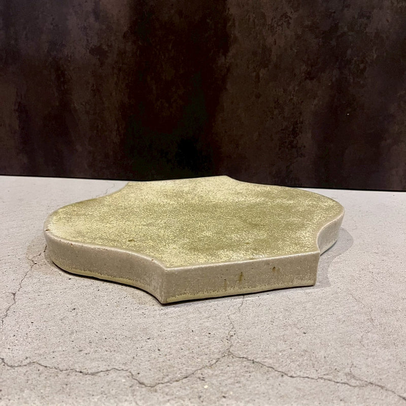 ２W台皿　L ビードロ【FS6b】