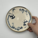 5寸皿（パンダ）【HG10】