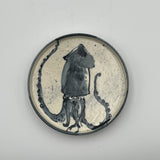 4寸皿（イカ２）【HG18】