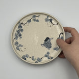 5寸皿（踊る人）【HG8】