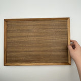 J. Furniture Teak Stackable Tray Large 